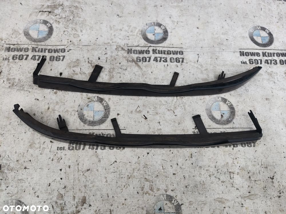 BMW E46 sedan kombi przed liftingiel listwa pod lampę brewka Lewa Prawa Cosmosschwarz - 4