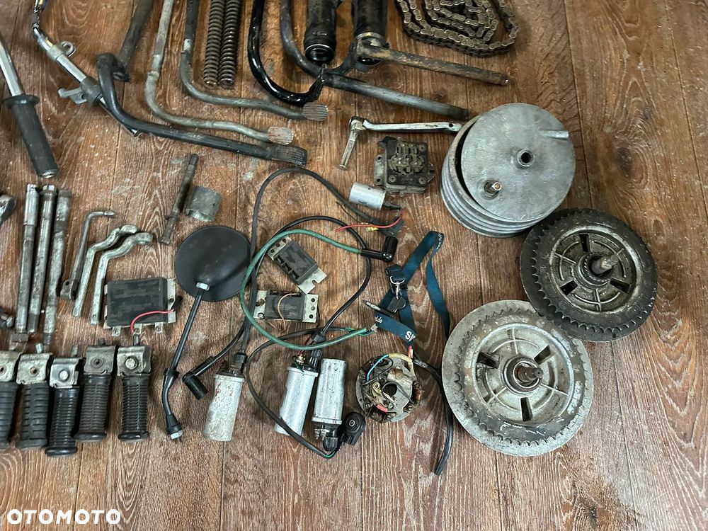 Części Simson S50 S51 Amortyzatory pedał hamulca Stopka Mocowanie Bęben - 20