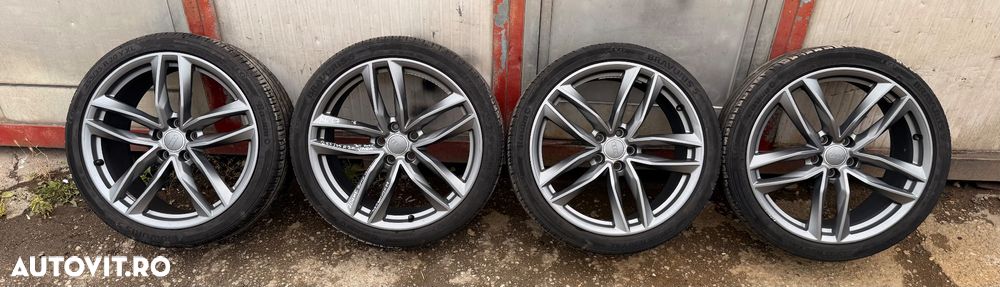Jante aliaj AUDI A6 C7 cu cauciucuri vara 255/35R20 cod 4G9601025M