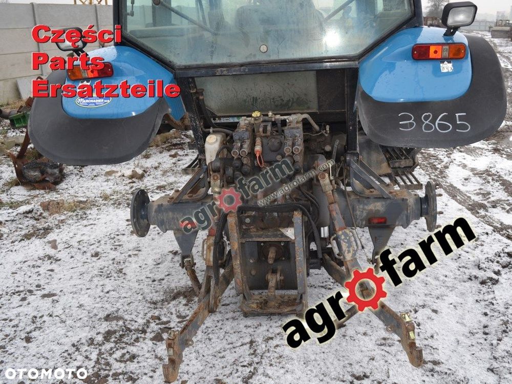 Ford 8360 części, skrzynia biegów, silnik, most - 3