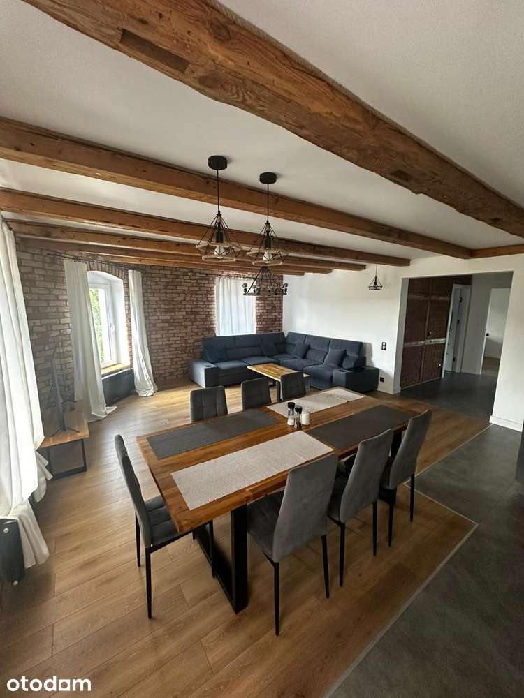 5 pokoi 95 m² Ryn | widok na jezioro i zamek | garaż