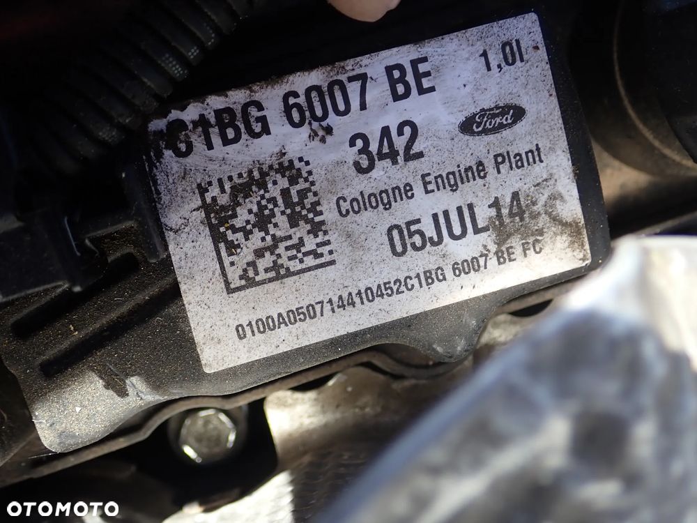 FORD ECOBOOSST SFJA 1.0 KPL SILNIK KOMPLETNY - 6