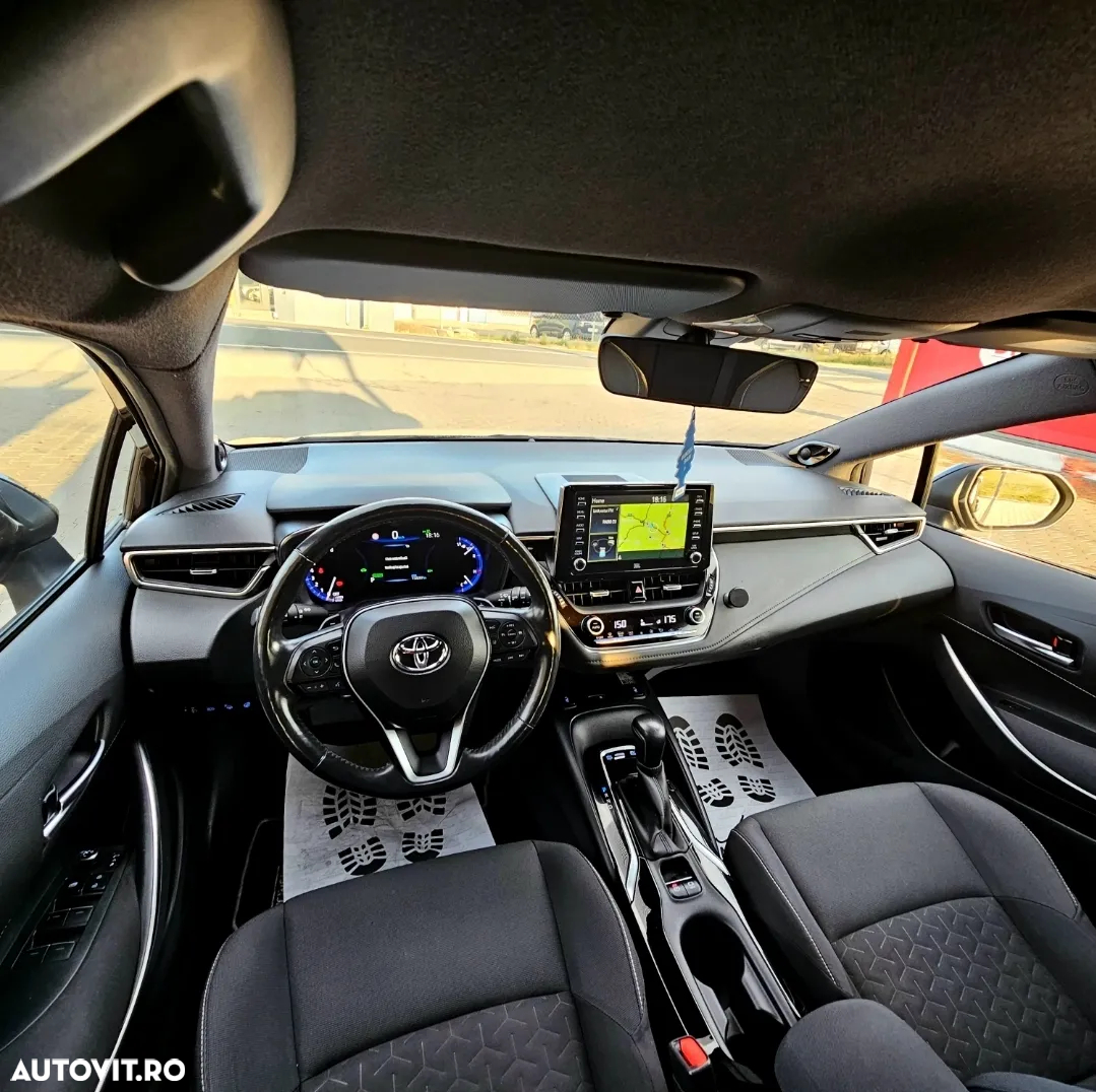 Toyota Corolla 2.0 HSD TS Exclusive tapiterie Neagra - 8
