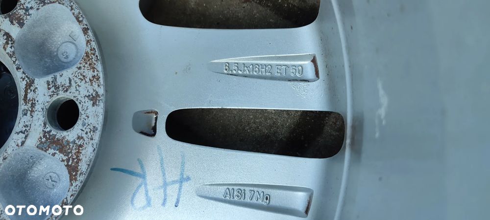FELGI ALUMNIOWE 5x112 6,5Jx16 CALI ET50 RONAL fi 57.1 1KO601025AJ VW TOURAN GOLF V VI VII JETTA PASSAT AUDI SEAT SKODA KOMPLET 4 SZTUKI - 13