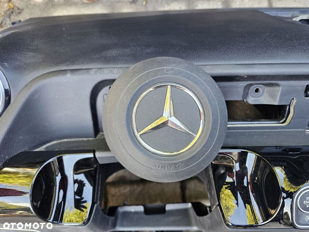 konsola airbag pasy komplet mercedes gla 247 pakiet amg - 3