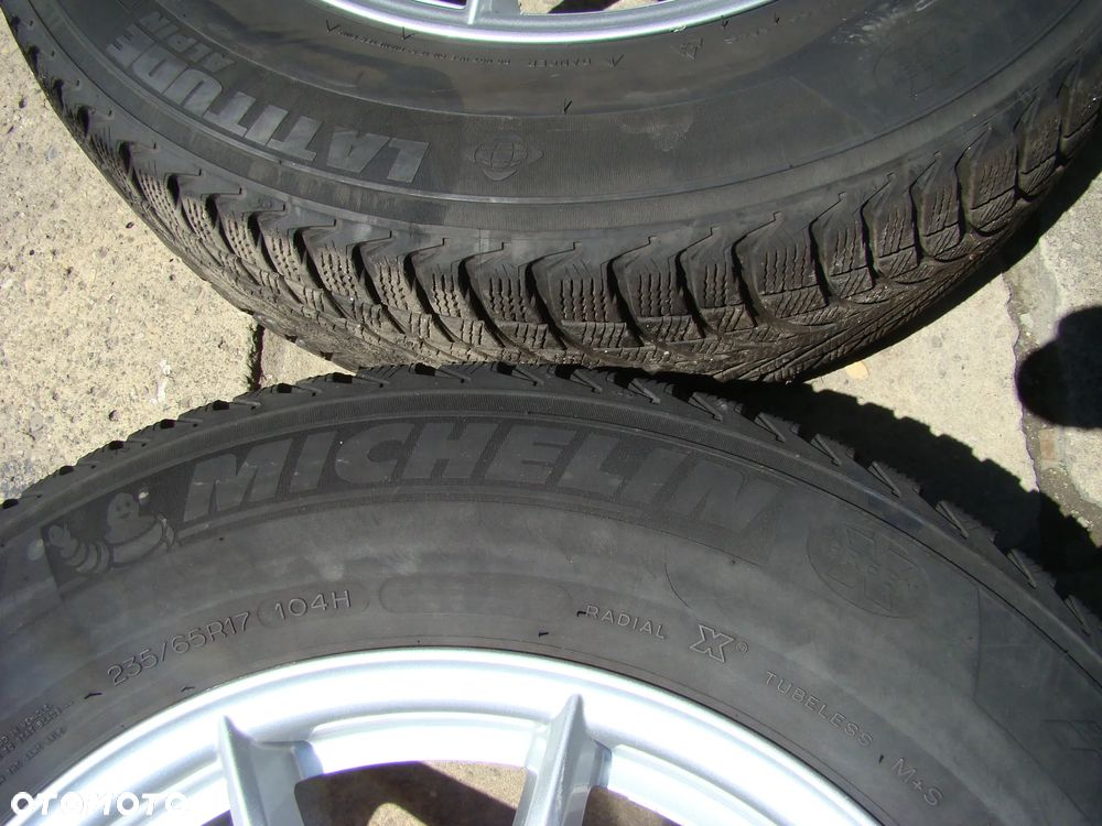 a84 5x112 Mercedes ML W166 W164 GLE W166 V167 R W251 7,5jx17 opony zima 235/65 R17 - 9