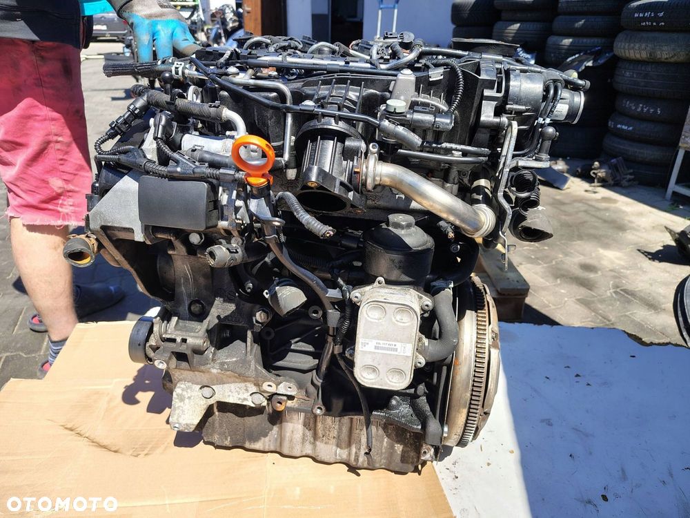 SILNIK KOMPLETNY Z NASTAWNIKIEM CAY/CAYC VOLKSWAGEN GOLF 6 VI 1.6 TDI 97TYŚ - 14