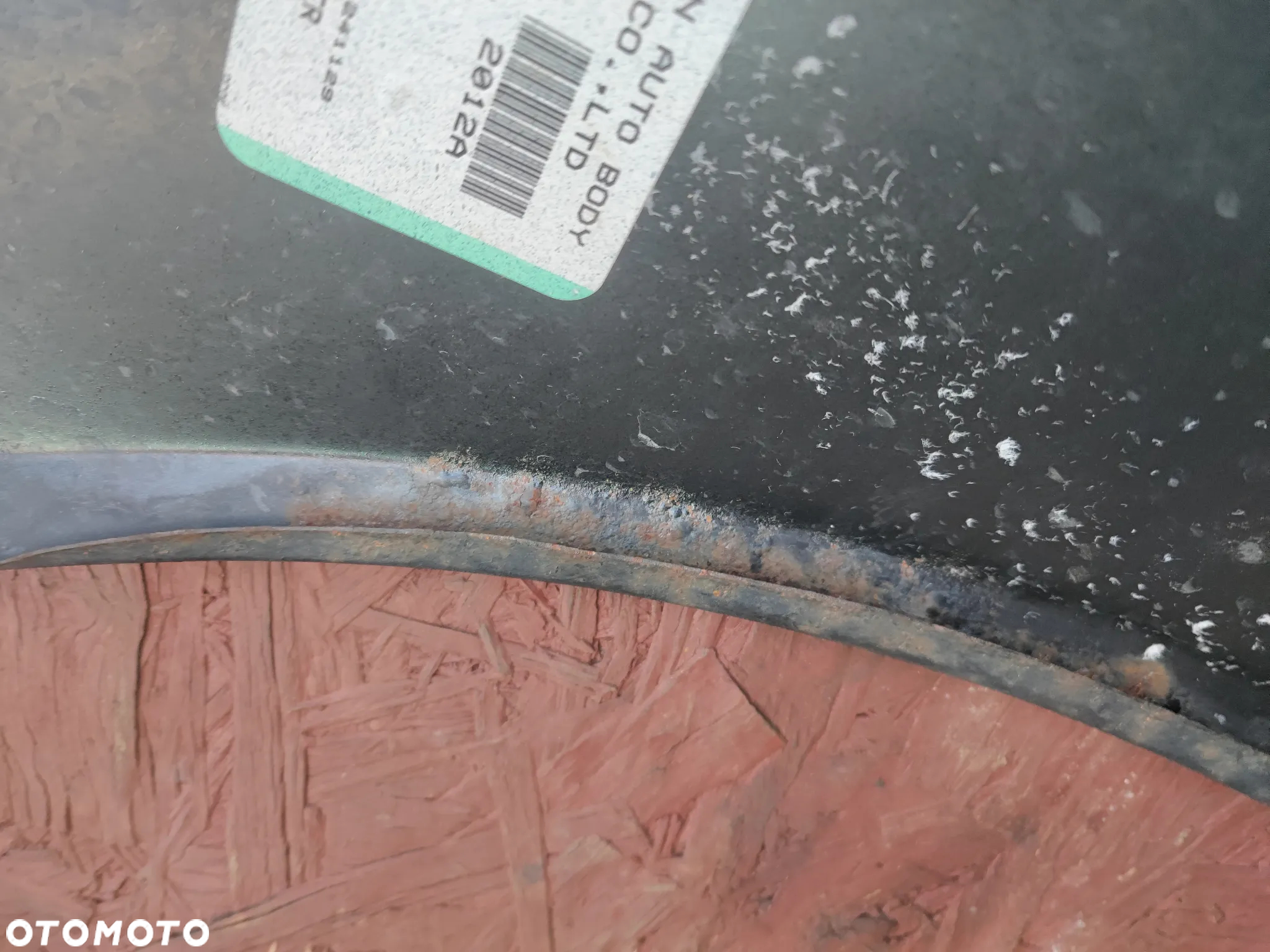 BMW E46 SEDAN / TOURING BŁOTNIK PRZEDNI PRAWY LIFT W KOLORZE ORIENTBLAU METALIC 317 O NR.  41 35 7 042 324 OEM W DOBRYM STANIE - 20