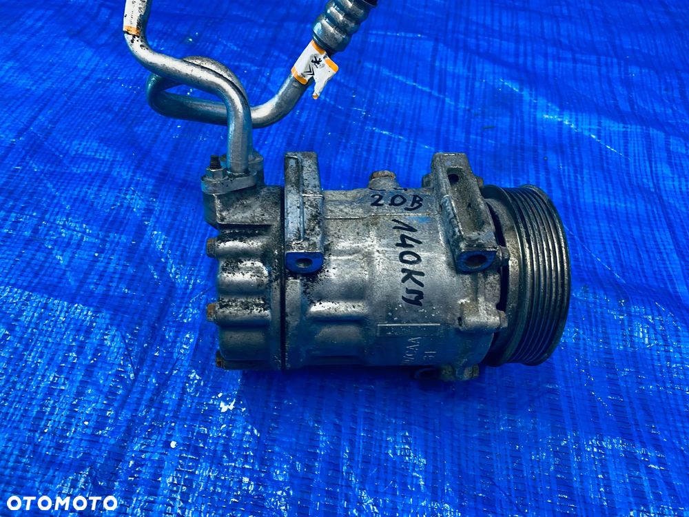 SPRĘŻARKA KOMPRESOR POMPA KLIMATYZACJI KLIMY PEUGEOT CITROEN C4 GRAND PICASSO I 2006- ; 9651911480 ORYGINAŁ - 3