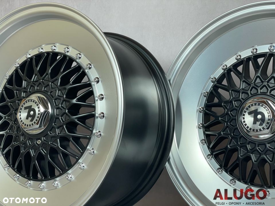 Alufelgi Klasyczne 15 4x100 4x114.3 SV-F Volvo Nissan Renault Honda Suzuki Felgi Klasyk NOWE - 4