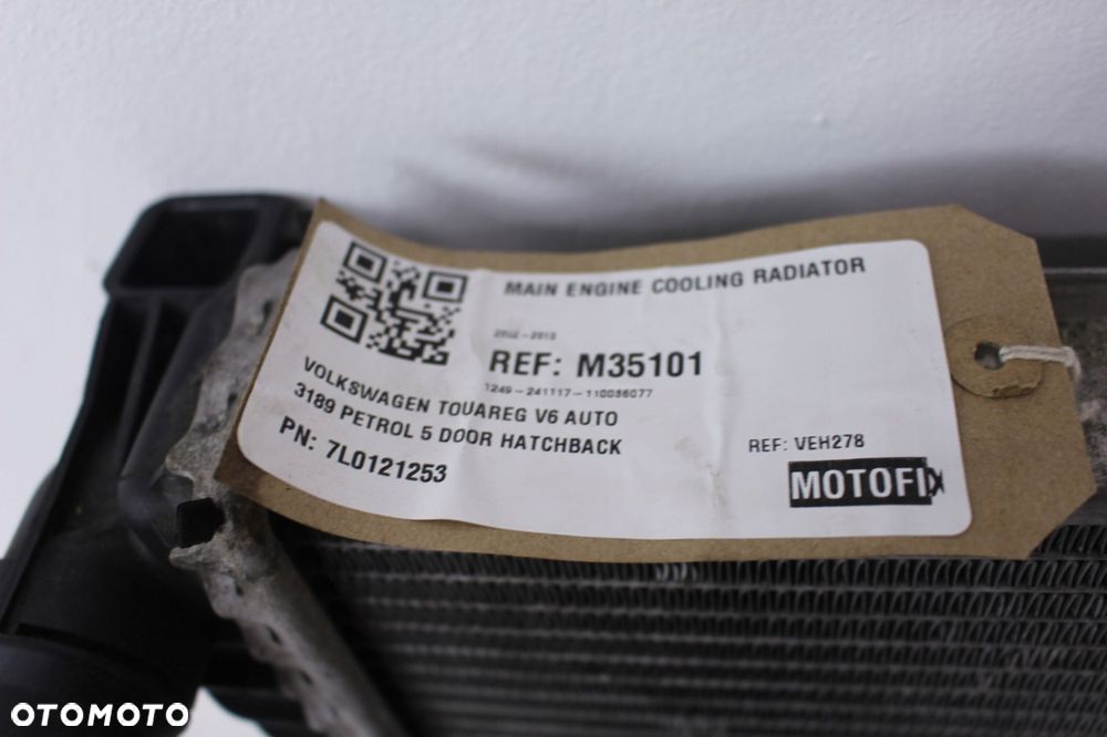 TOUAREG CAYENNE 3.2 4.2 CHŁODNICA WODY 7L0121253 - 4
