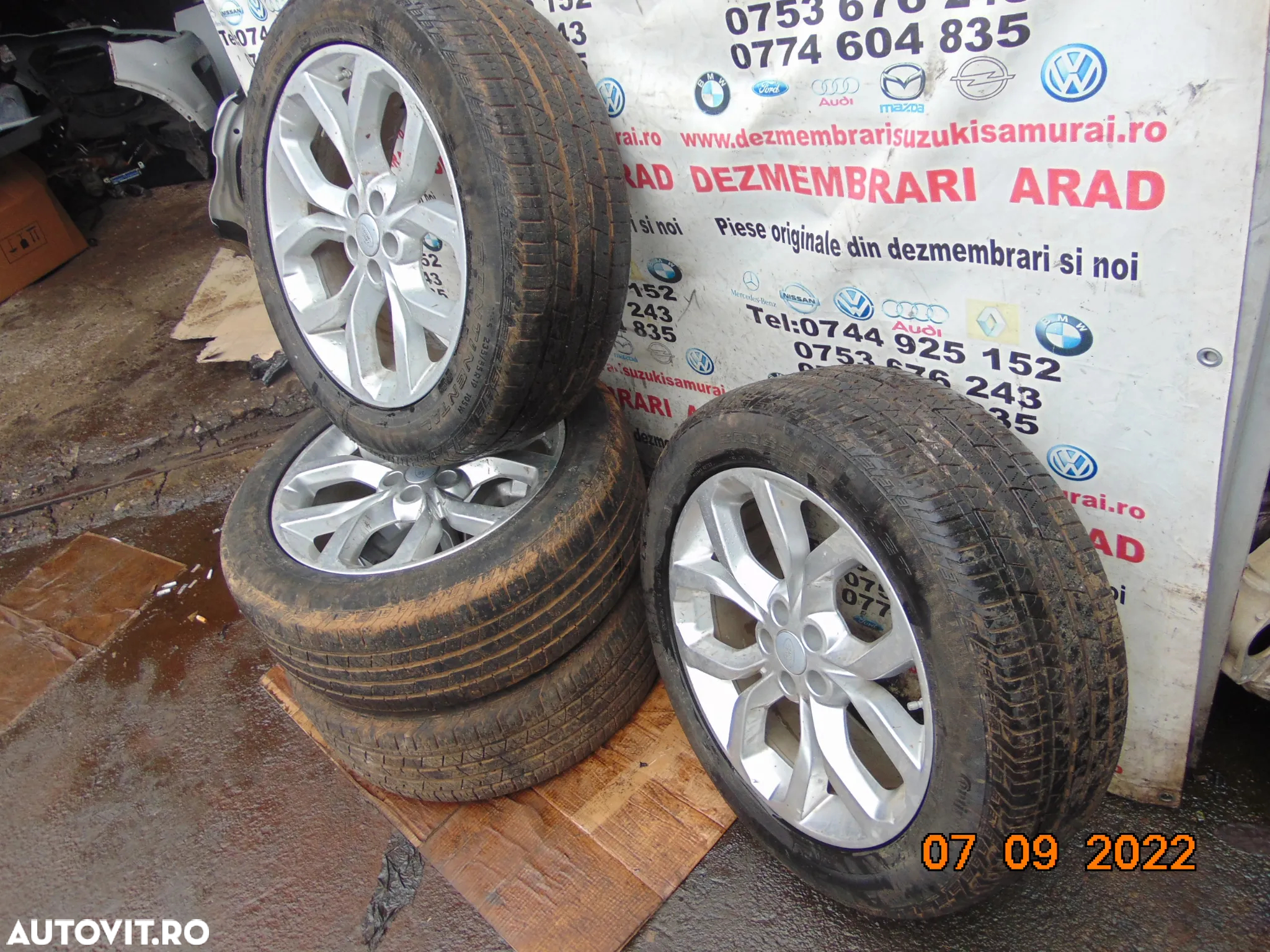 Jante Rage Rover Velar R19 Range Rover Evoque Land rover discovery sport 235/55/r19 anvelope contin - 3