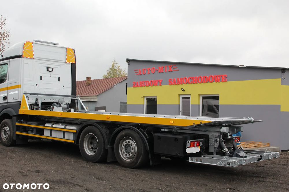 Mercedes-Benz platforma hydrauliczna DMC 26T auto - laweta zabudowa - 12