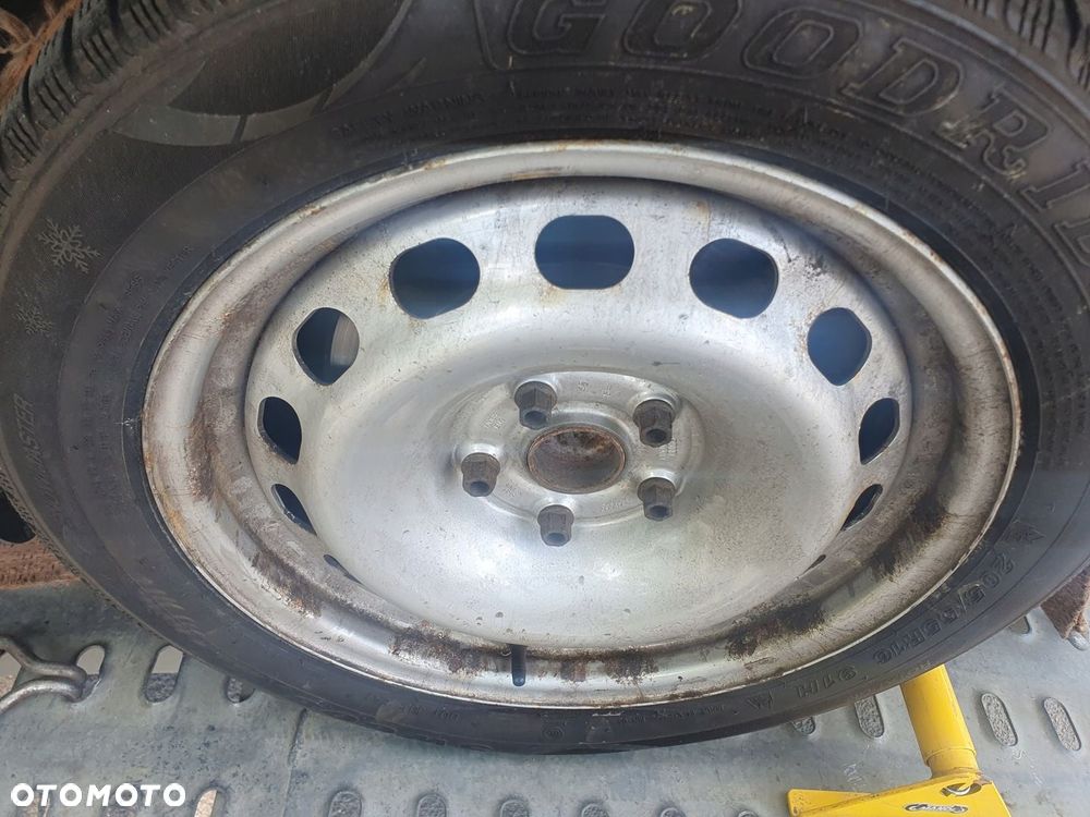 4D0601025 FELGA FELGI stalowe stal 16" AUDI A6 C6 5x112 et42 4szt - 1