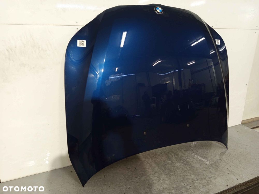 + MASKA POKRYWA SILNIKA BMW E60 E61 SERIA 5 TIEFSEEBLAU METALLIC GRANAT GRANATOWA - 3