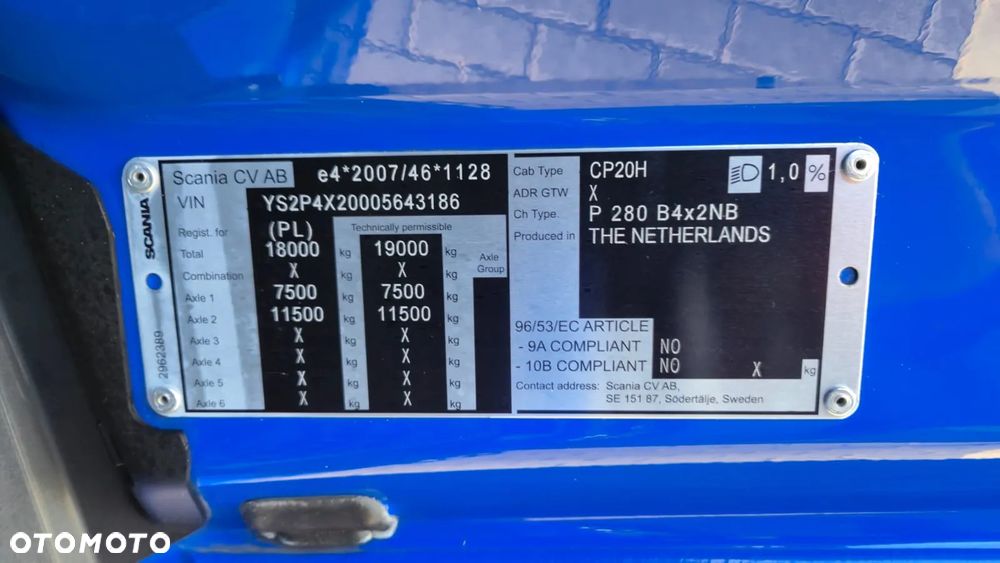 Scania SCANIA///P280///2022///CHŁODNIA///DŁUGOŚĆ 9 METRÓW/// 22 EUROPALETY///AGREGAT///KAMERA/// NAWIGACJA///FULL LED///IDEALNY STAN - 35