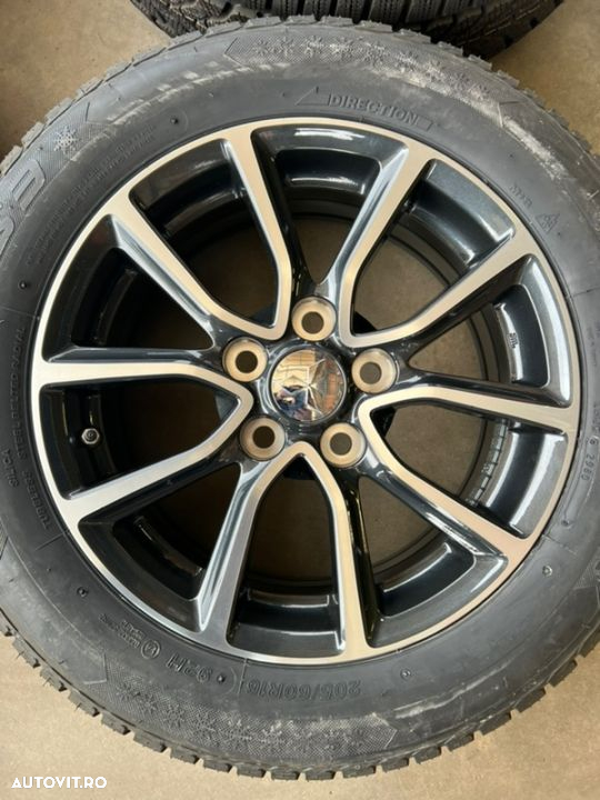vând set jante originale noi Mitsubishi pe 16” cu anvelope noi - 5