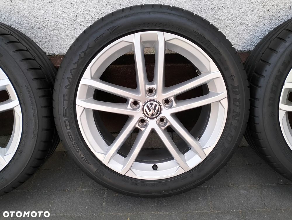 225 45 17 / Seat Leon VW Golf Caddy Touran Passat Skoda Octavia / 5x112 POLECAM 5G0 - 5