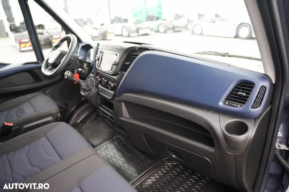 Iveco DAILY 35-180 / CONTAINER / HI-MATIC / PALFINGER LIFT / 3 LOCURI / 2021 - 35