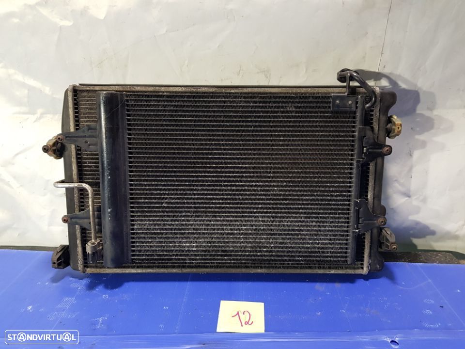 Radiador Radiadores agua e AC Seat ibiza 6L 1.9 TDI - 1