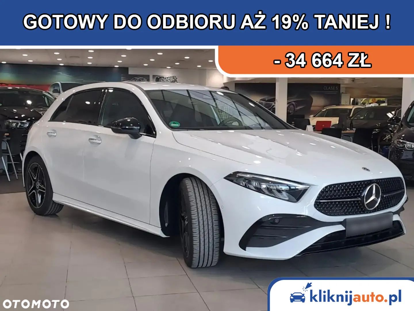 Mercedes-Benz Klasa A 200 AMG Line 7G-DCT - 1