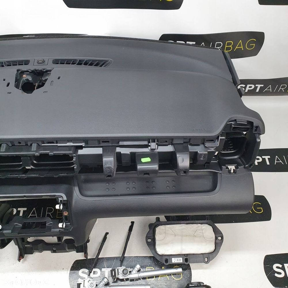 CITROEN C3 AIRCROSS DESKA ROZCZIELCZA KONSOLA KOKPIT PODUSZKI AIRBAG AIR BAG GŁOŚNIK PASY KIT SET - 4