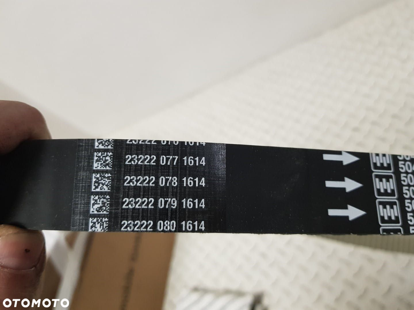 FABRYCZNIE NOWY ORYGINALNY PASEK ROZRZĄDU IVECO  FIAT 2.3 JTD MULTIJET 504076915 - 4