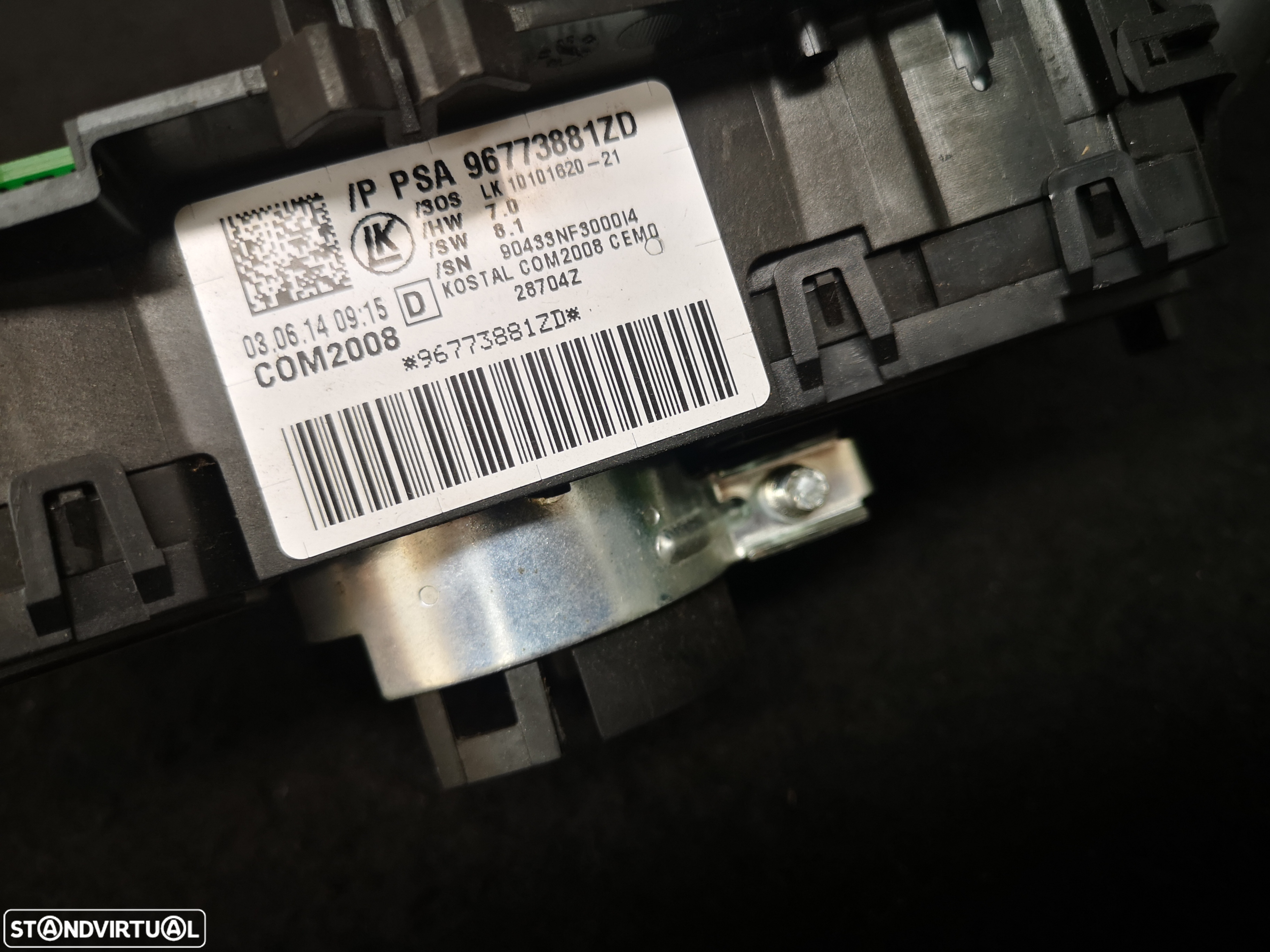 Manetes luz escovas conjunto citroen ds3 2012-2017 - 4