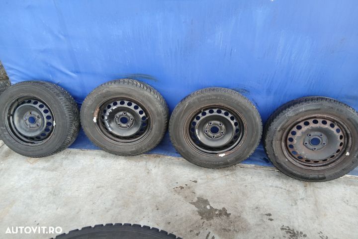 Jante tabla cu anvelope 15 - set 195/65 R15 6JX15H2 ET47 KBA43929 195 - 1