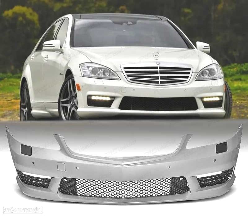PÁRA-CHOQUES FRONTAL MERCEDES CLASE S W221 05-11 LOOK AMG S65 - 1