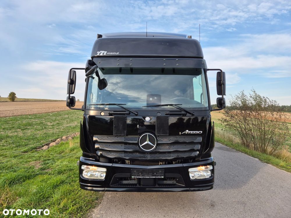 Mercedes-Benz Atego 1527 burto-firana z windą 7.2m SUPER STAN / GLOB / SYPIALNY / z Niemiec - 29