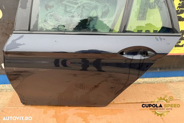 Portiera stanga spate  culoare 416 CARBONSCHWARZ METALLIC BMW Seria 5 - 2
