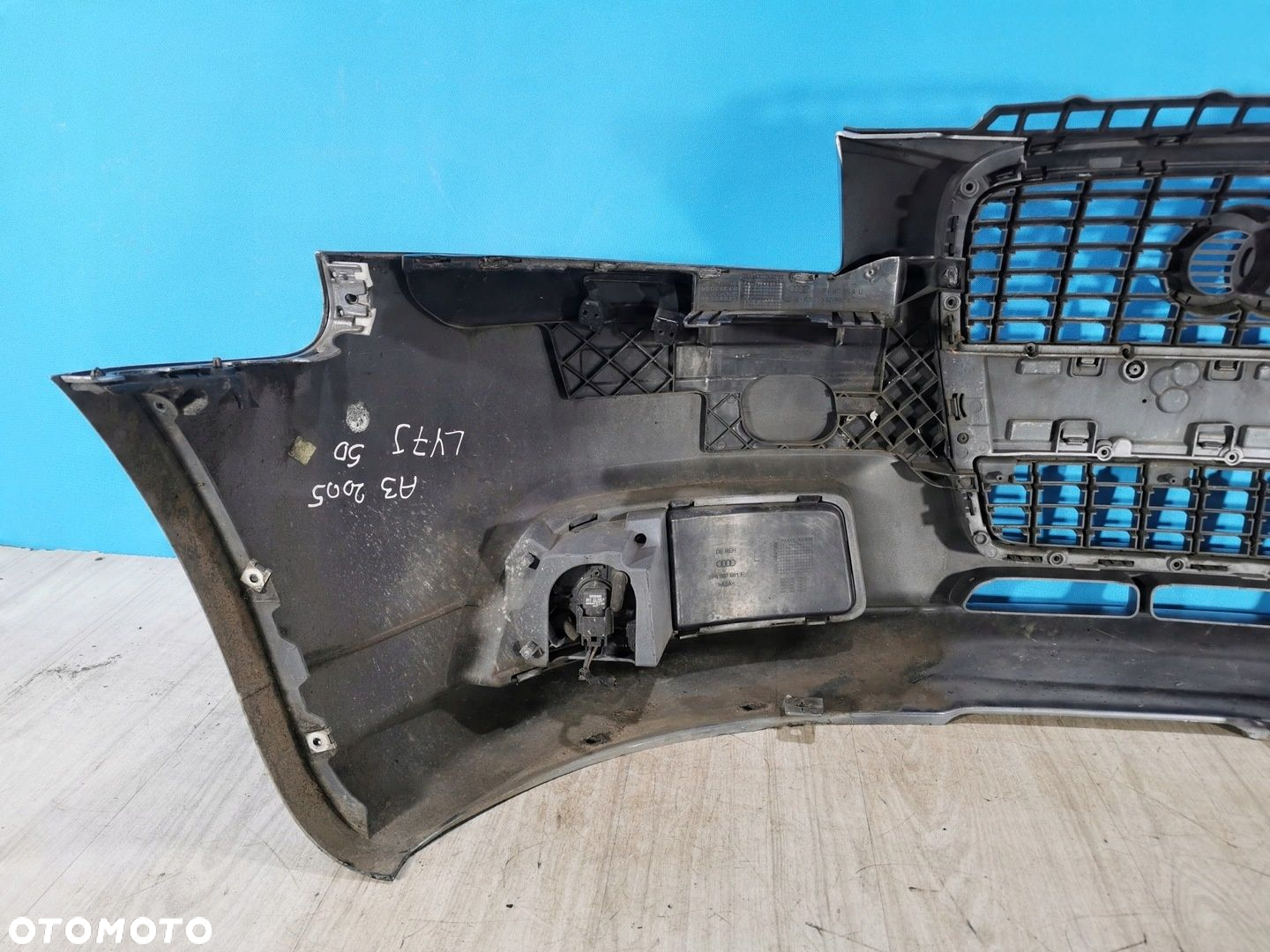 Audi A3 8P Lift S-Line zderzak przód przedni 05/08 LY7J - 4