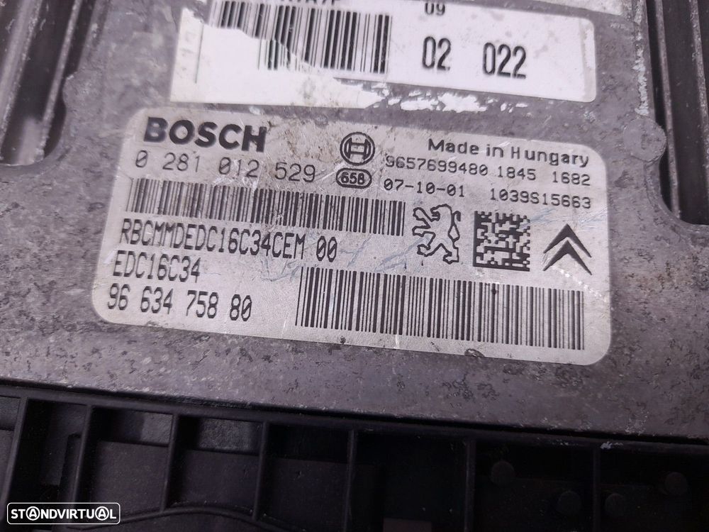 Centralina motor / ECU PEUGEOT 207 (WA_, WC_) - 3