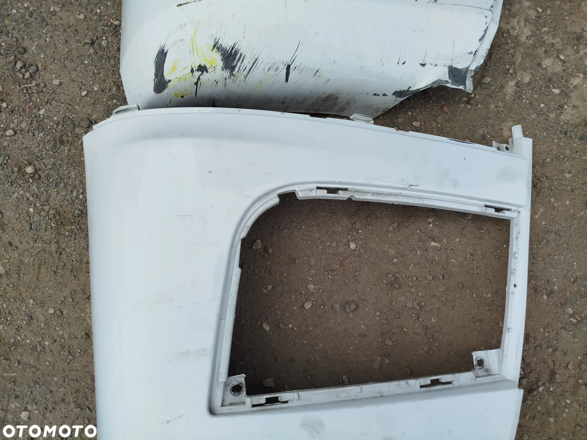 Mercedes Actros prawy przód przedni próg zderzaka zderzak Mazowieckie - 4