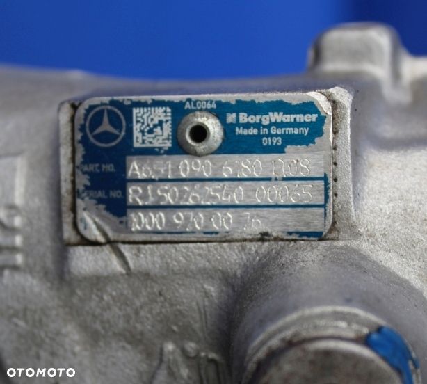 Turbospężarka turbo turbina OE Mercedes W212 2.2 cdi M651 A6510906180 - 10