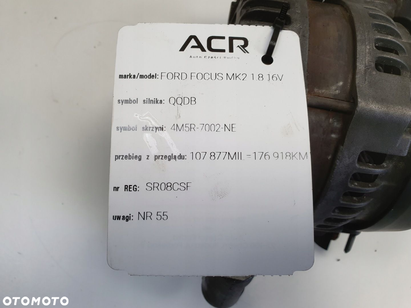 Ford C-Max Focus mk2 1.8 16V ALTERNATOR Denso 3M5T-10300-LD 120A - 3