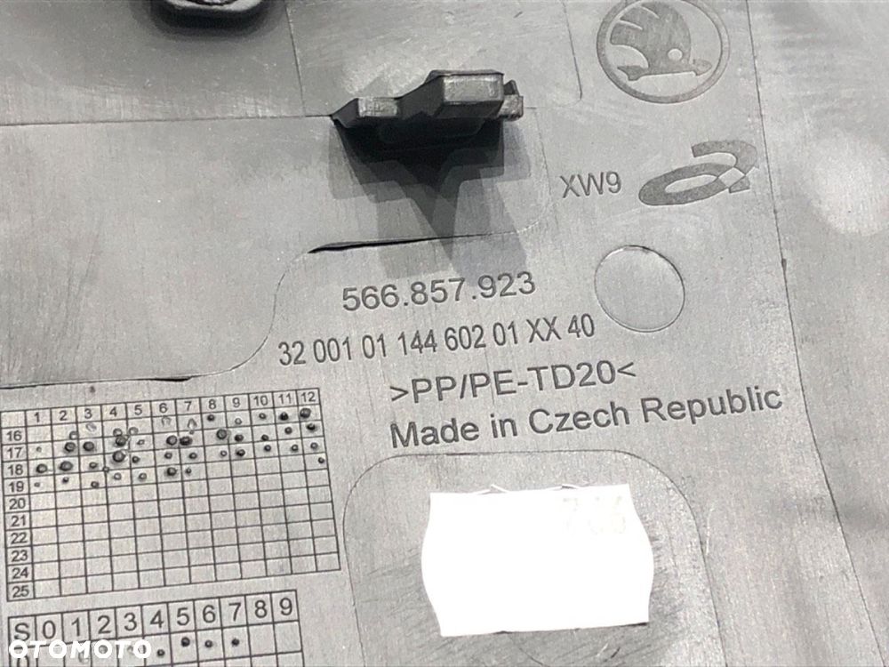 SCHOWEK KIEROWCY  SKODA KODIAQ (NS7, NV7, NS6) 2016 - 2022 2.0 TSI 4x4 140 kW [190 KM] benzyna 2019 - 8