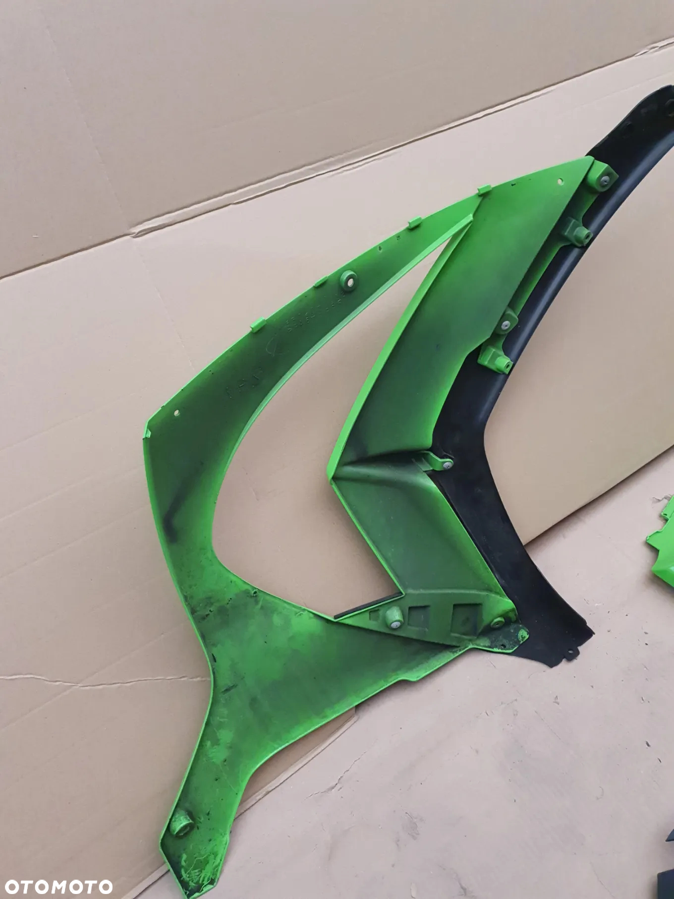 Kawasaki ZX-10R 1000 Ninja (2011 - 2015) KOMPLET OWIEWEK CZASZA BOK  oryginalny! - 4