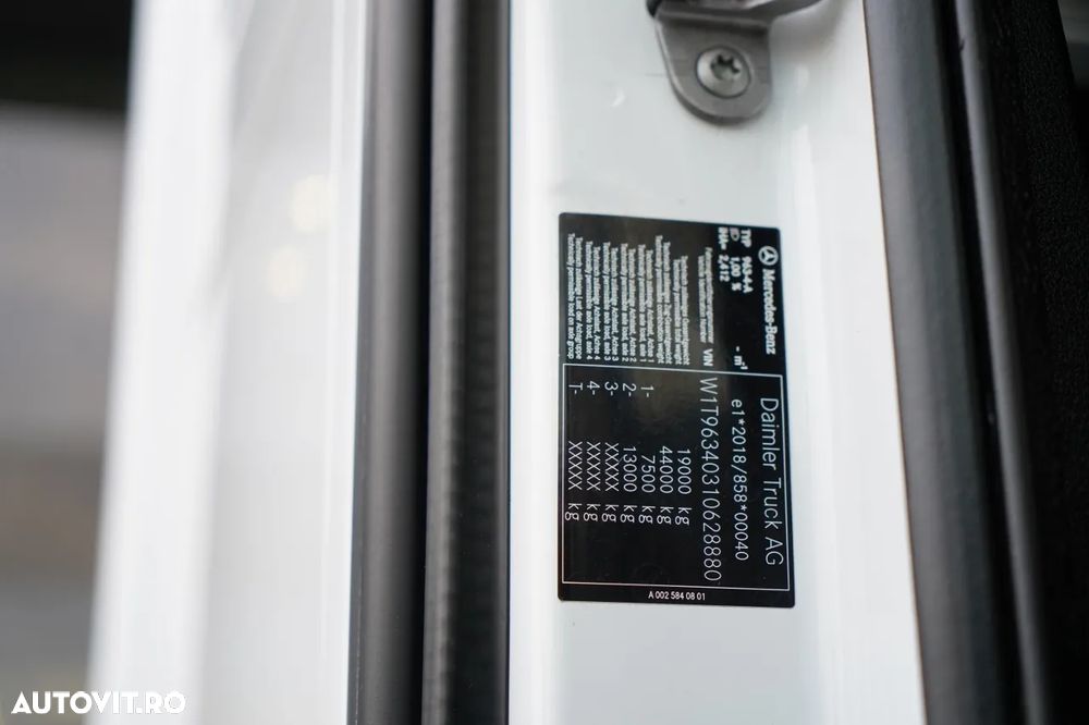 Mercedes-Benz ACTROS L 1851 / GIGA SPACE / RETARDER / 2022 - 36