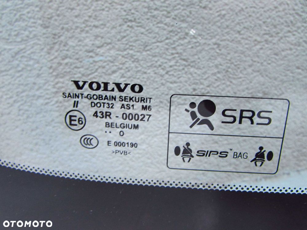 VOLVO S60 II V60 10-17 SZYBA CZOLOWA PRZOD KAMERA RADAR ASYSTENT CITY SAFE 10R POMORSKIE - 4