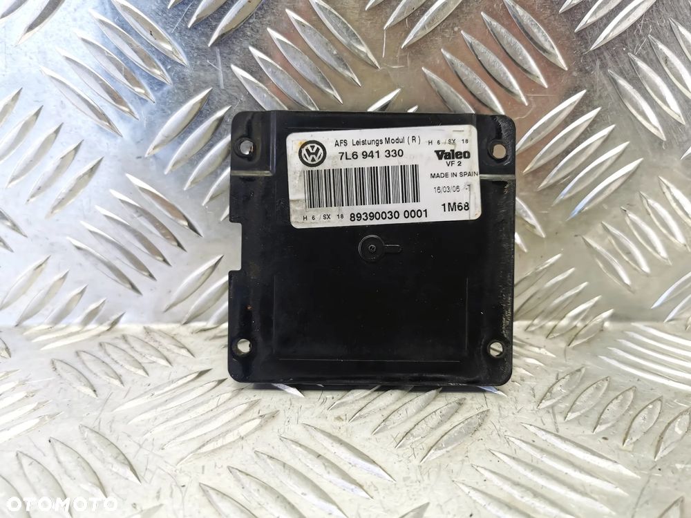 VW TOUAREG 7L 03-09R MODUL STEROWNIK SKRETU AFS SWIATEL XENON VALEO 7L6941330 - 1