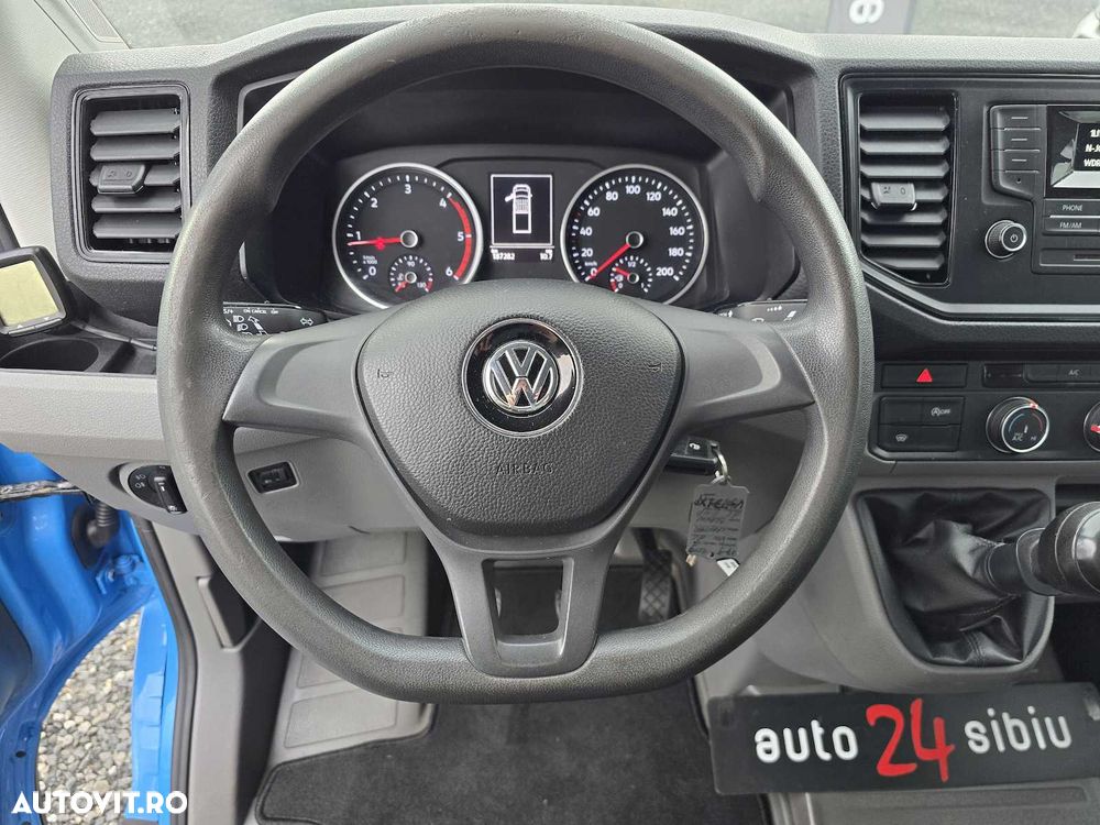 Volkswagen Crafter 140 CP doka 6 loc, bena 2.7m, 2019. - 13