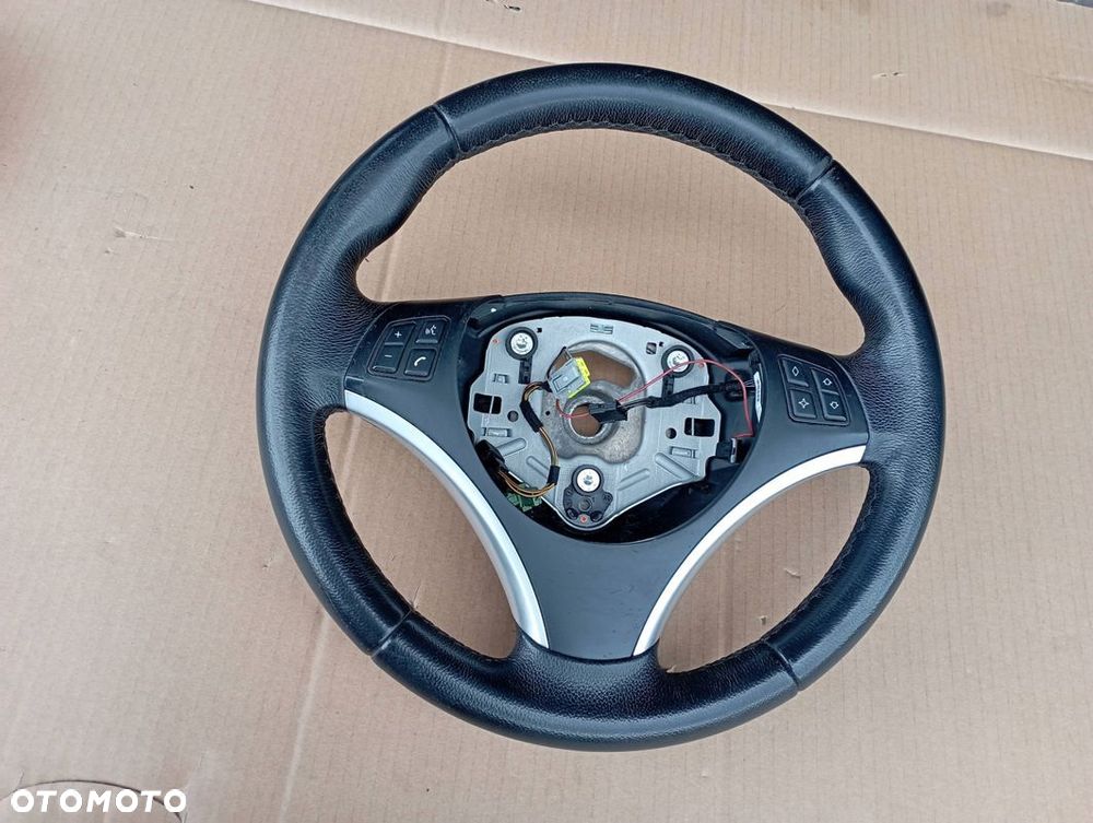 BMW 1 E87 KIEROWNICA SKÓRA MULTIFUNKCJA 6769895 - 1