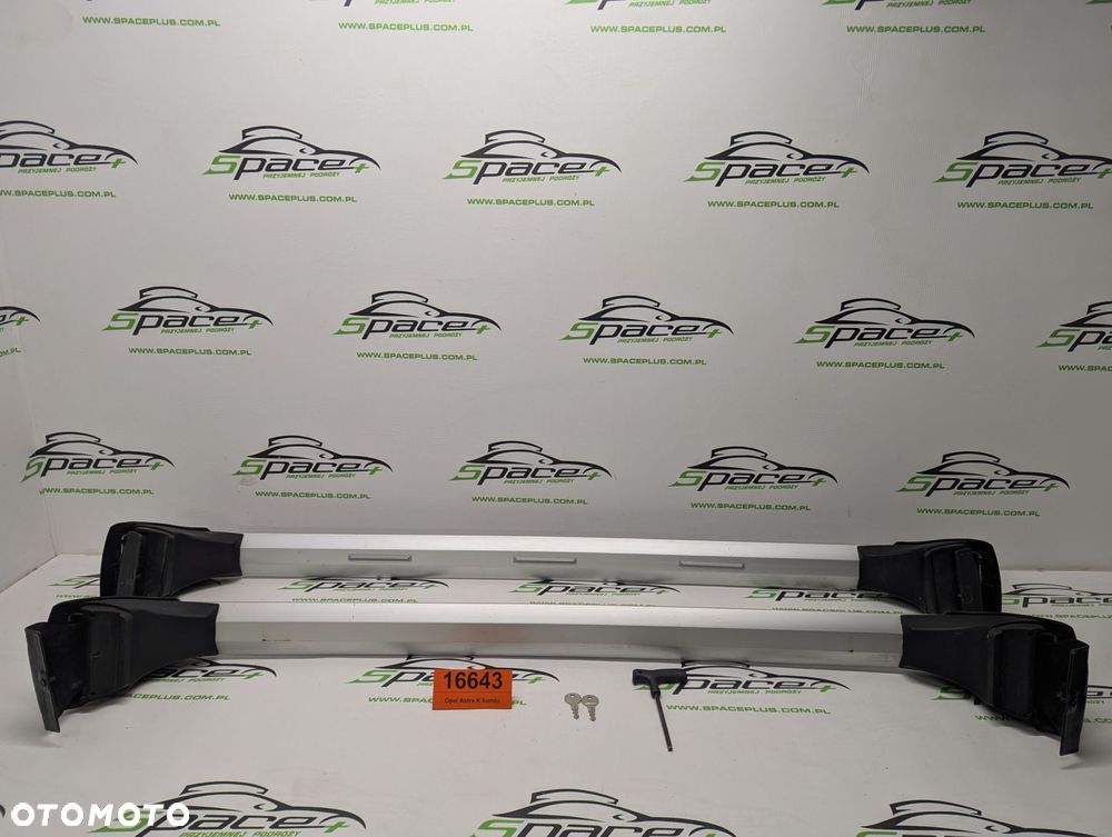 Bagażnik dachowy bazowy belki poprzeczki Opel Astra K kombi - 4