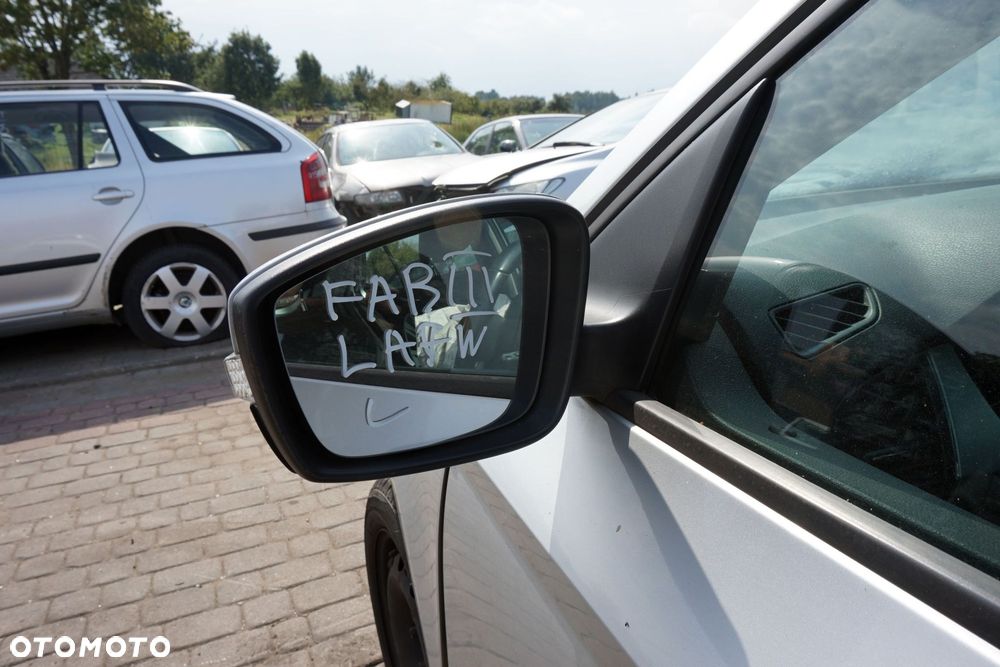 LUSTERKO ELEKTRYCZNE LEWE FABIA III NJ3 LA7W SREBRNY SKODA 2014-2018 - 3