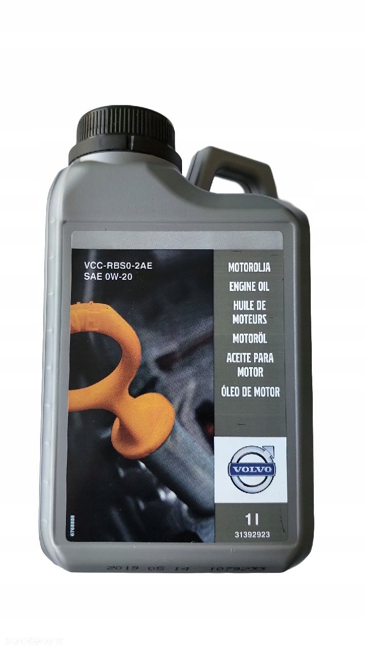 VOLVO olej silnikowy 0W20 VCC-RBS0-2AE 31392923 OE 31392923 - 1