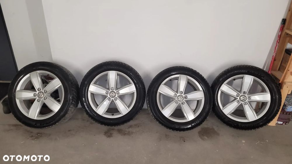 Koła VW Volkswagen Passat T-roc Oryginalne alu 17" 5x112 zimowe 215 55 - 1