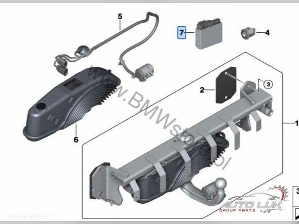 MODUŁ STEROWNIK HAKA BMW X3 G01 5A056C9 X4 G02 X5 - 6