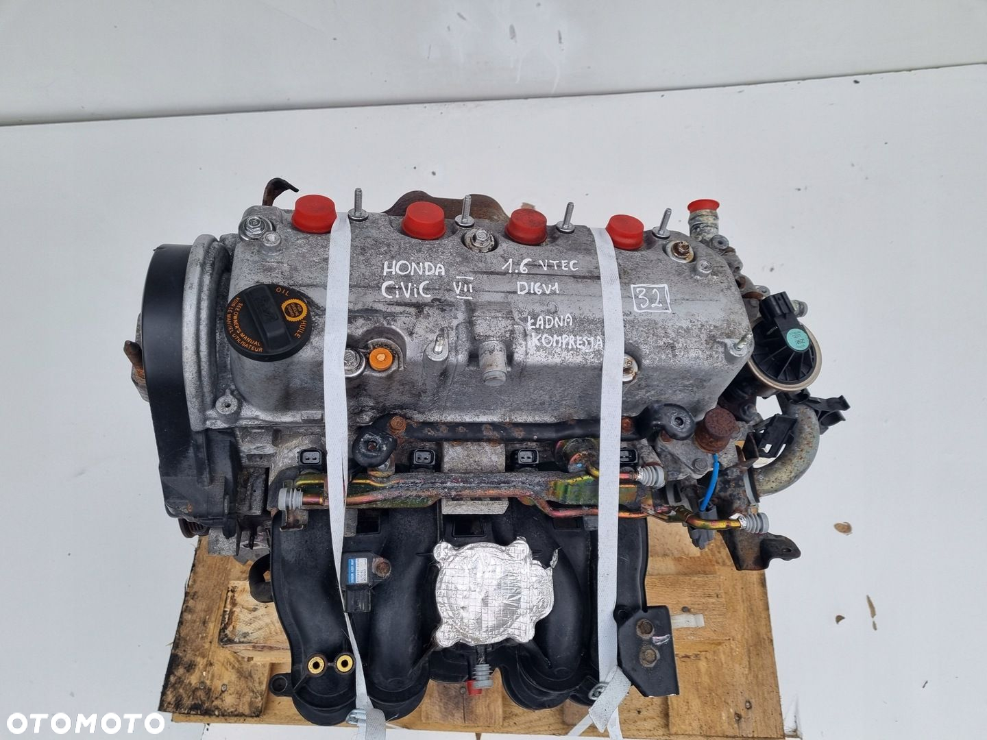 SILNIK KOMPLET Honda Civic VII 1.6 VTEC 110KM 143tyś D16V1 - 3